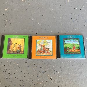 Living books vintage children learning cds